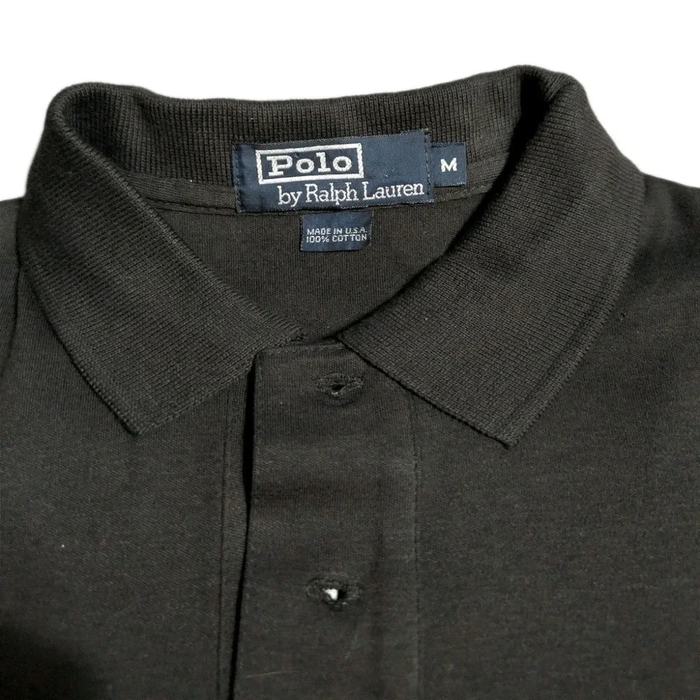 Polo Ralph Lauren TPC Scottsdale Golf Polo Shirt USA Black NWOT Men's M